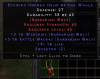 D2r Non Ladder Barb Magic Helm +3 Warcries /3 Battle Orders/81 Life/2 os