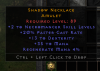 D2r Non Ladder Necro Crafted Amulet +2 Nec Skills/20% FCR/13 Dex/35 Mana