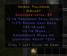 D2r Non Ladder Sorc Crafted Amulet +2 Sorc Skills/17% Fcr/33 Life/11 Mana/Lr 25%